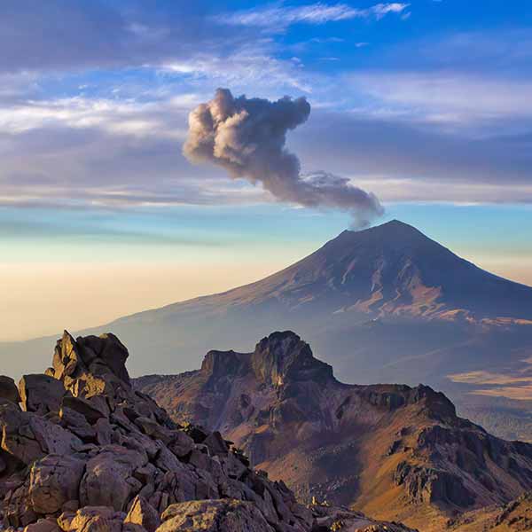 Réveil d'un volcan